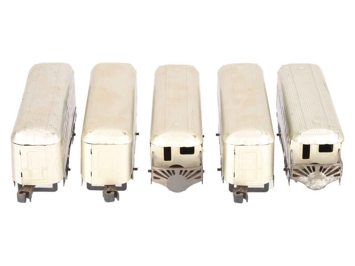 Marx Vintage O New York Central Tinplate Passenger Cars 2071, 2072 [5]