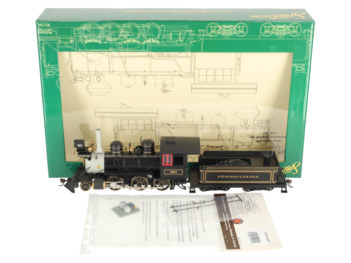 Bachmann 29303 On30 Pennsylvania 2-6-0 Steam Locomotive & Tender #9684 w/DCC LN/Box