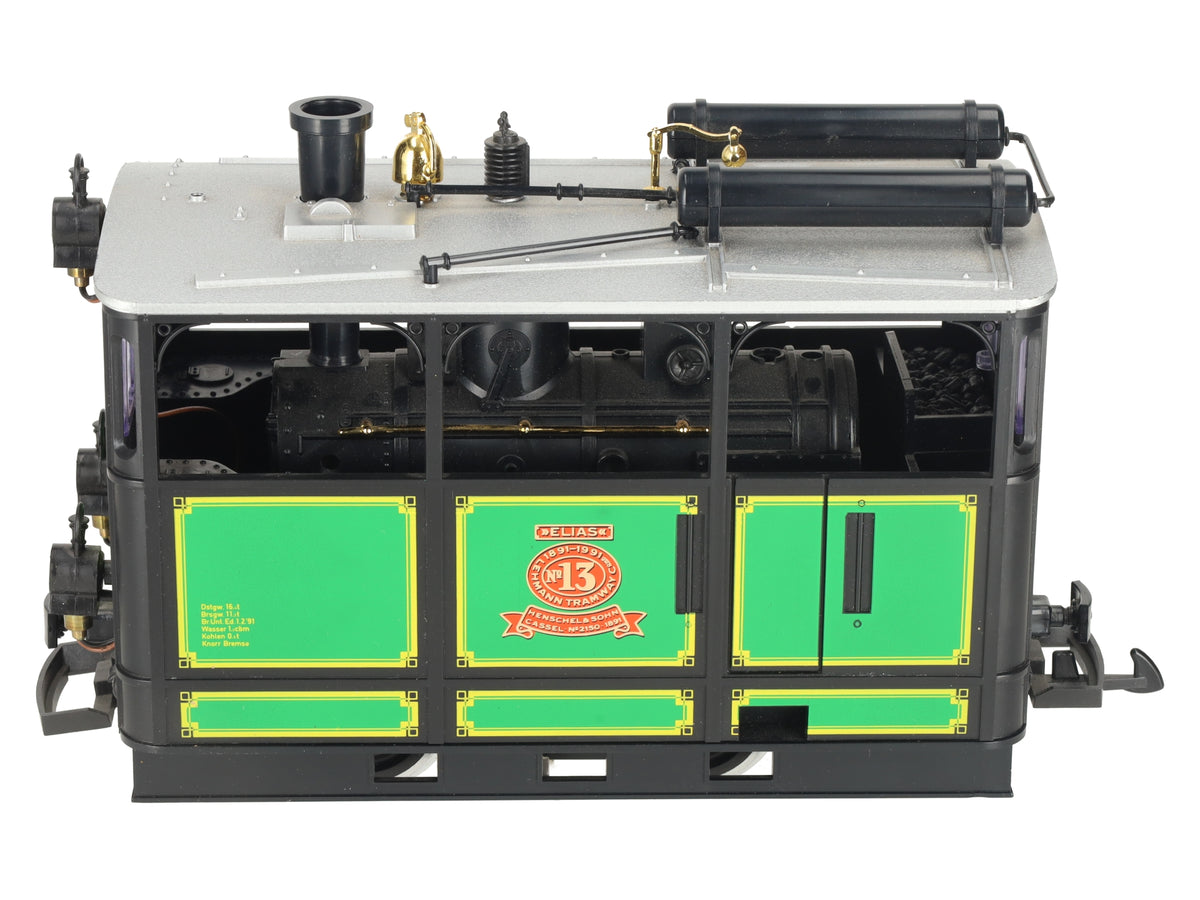 LGB 2150 G Scale Elias Henschel & Sohn Steam Tram Locomotive #13 EX/Box