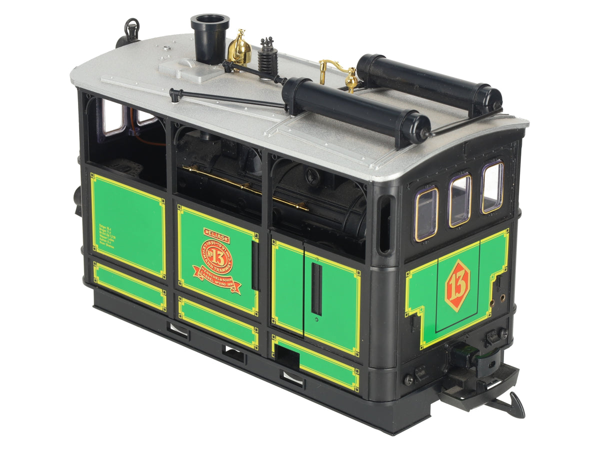 LGB 2150 G Scale Elias Henschel & Sohn Steam Tram Locomotive #13 EX/Box
