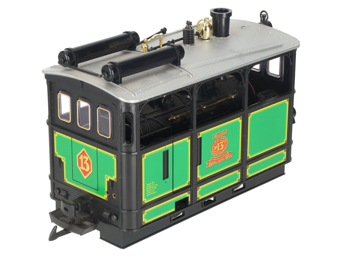 LGB 2150 G Scale Elias Henschel & Sohn Steam Tram Locomotive #13 EX/Box