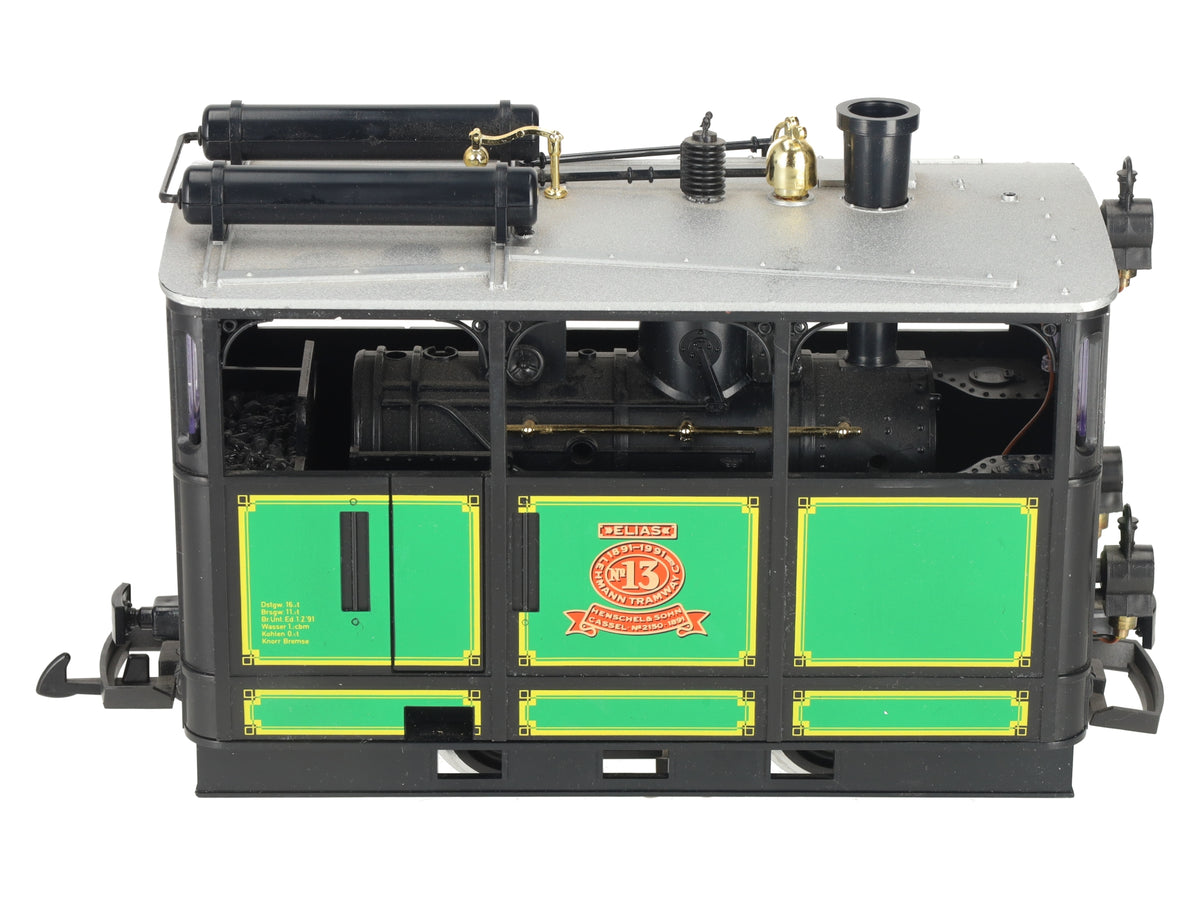 LGB 2150 G Scale Elias Henschel & Sohn Steam Tram Locomotive #13 EX/Box