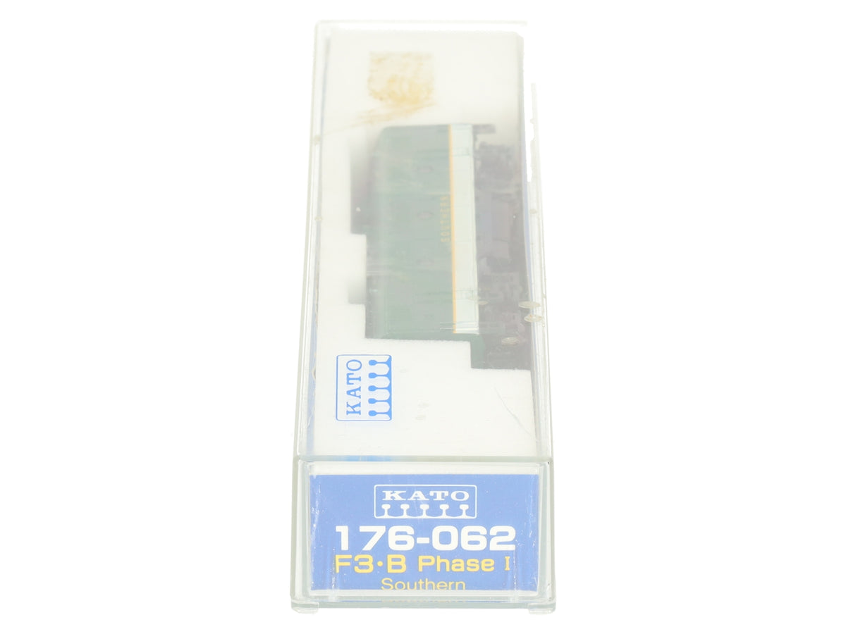 Kato 176-062 N Scale F3-B Phase I Southern Diesel Locomotive EX/Box