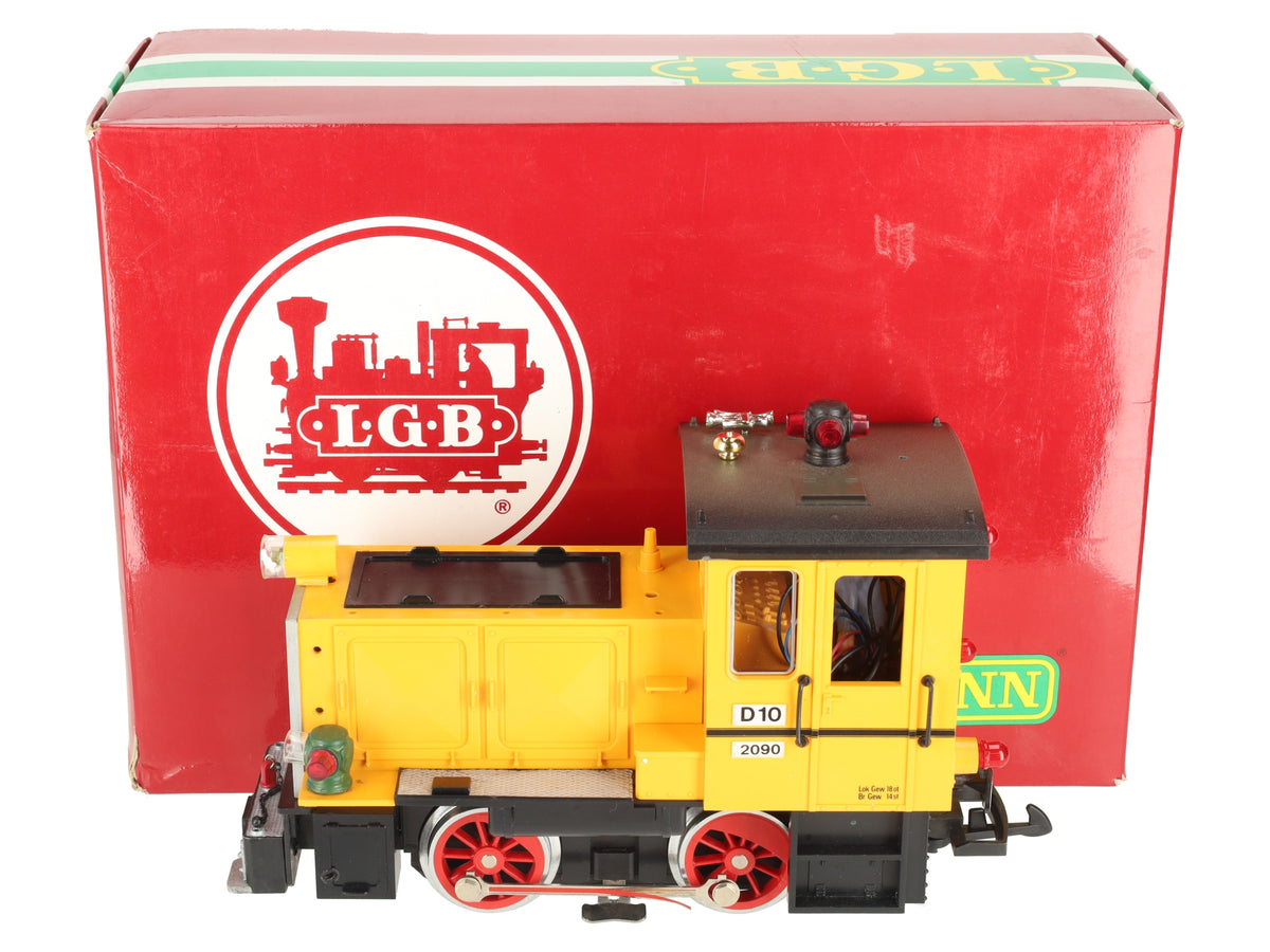 LGB 2090 G Scale D10 0-4-0 Diesel Switcher #2090 EX/Box
