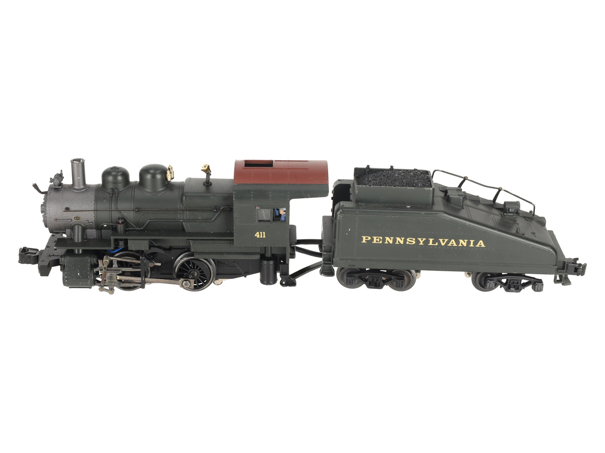 K-Line 6-22103 O Pennsylvania RR A5 Switcher &Tender TMCC w/RailSounds #411 VG/Box