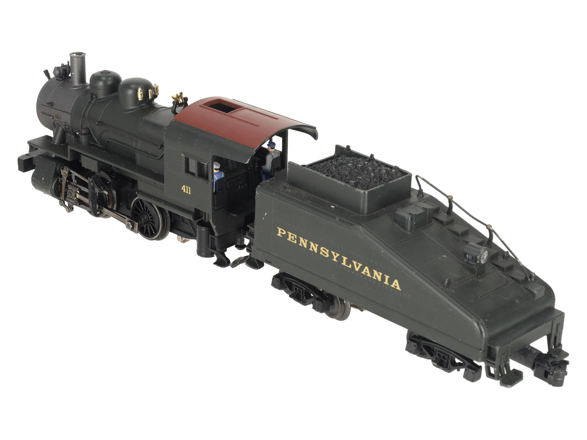 K-Line 6-22103 O Pennsylvania RR A5 Switcher &Tender TMCC w/RailSounds #411 VG/Box