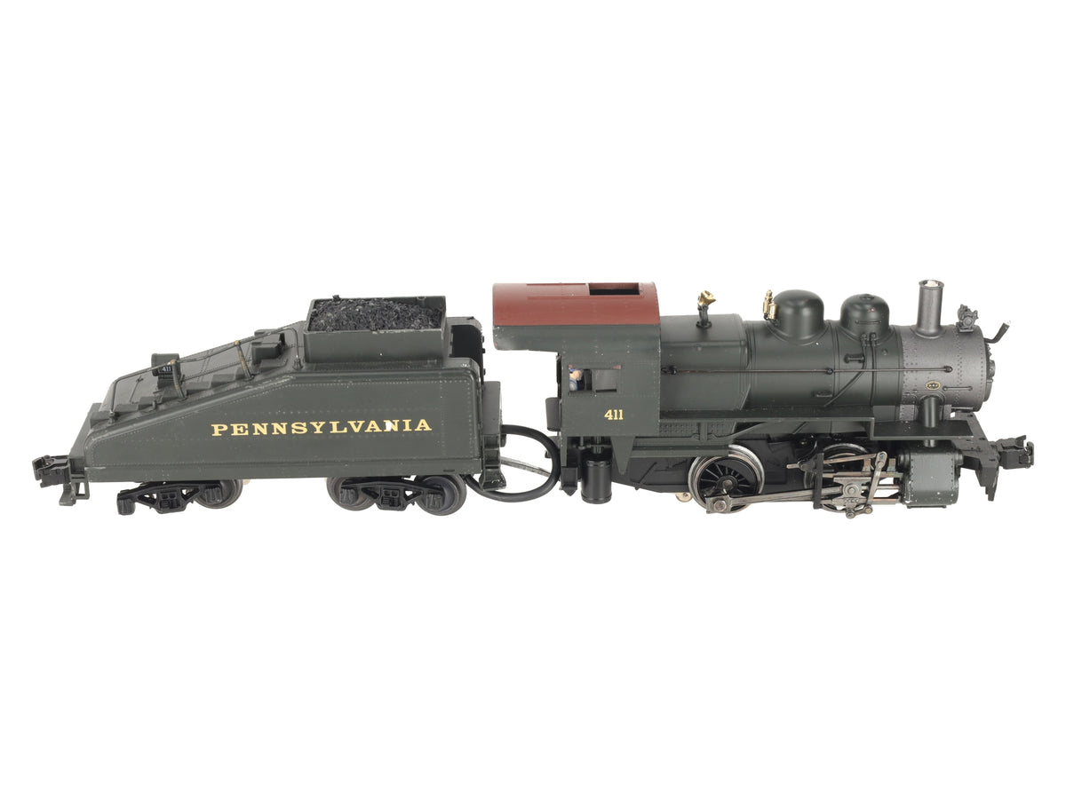 K-Line 6-22103 O Pennsylvania RR A5 Switcher &Tender TMCC w/RailSounds #411 VG/Box