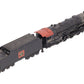 Broadway Limited HO Custom CB&Q Steam Locomotive And Coal tender w/DCC #3004