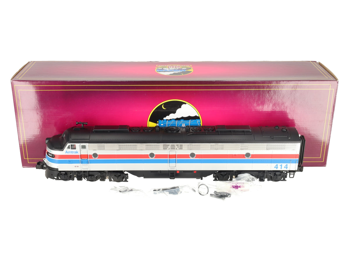 MTH 20-20850-1 O Gauge Amtrak E-8 A Unit Diesel Engine w/ ProtoSound 3.0 #414 EX/Box