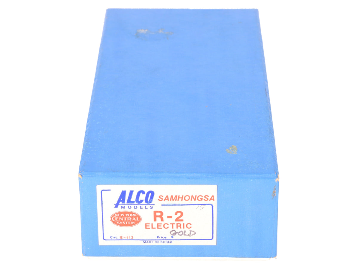 Alco Models E-112 HO BRASS NYC R-2 Electric Locomotive  - Unpainted VG/Box