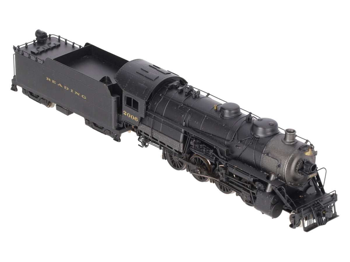 Gem Models MO-101 HO Brass Reading I-10sa 2-8-0 Steam Loco & Tender- Painted/Box