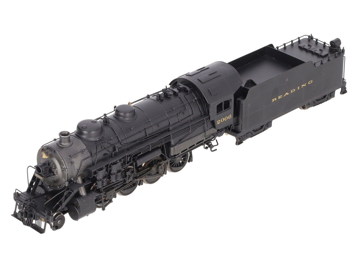 Gem Models MO-101 HO Brass Reading I-10sa 2-8-0 Steam Loco & Tender- Painted/Box
