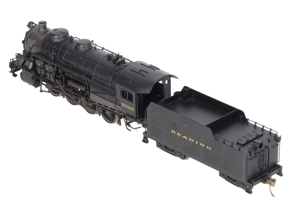 Gem Models MO-101 HO Brass Reading I-10sa 2-8-0 Steam Loco & Tender- Painted/Box