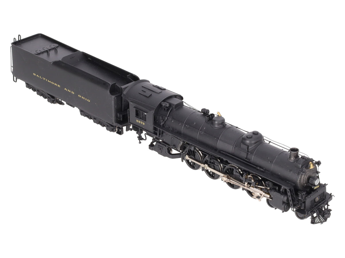 Westside Model Co. HO BRASS B&O T-3a 4-8-2 Steam Locomotive & Tender - Painted/Box