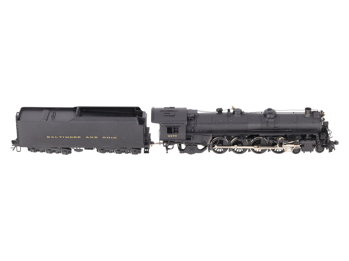 Westside Model Co. HO BRASS B&O T-3a 4-8-2 Steam Locomotive & Tender - Painted/Box
