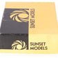 Sunset Models HO Scale BRASS PRR H-8 2-8-0 Steam Locomotive & Tender - Unpainted VG/Box