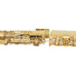 Key Imports HO Scale BRASS ATSF 4-4-2 Steam Locomotive & Tender -Unpainted VG/Box