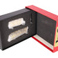 Key Imports HO Scale BRASS ATSF 4-4-2 Steam Locomotive & Tender -Unpainted VG/Box