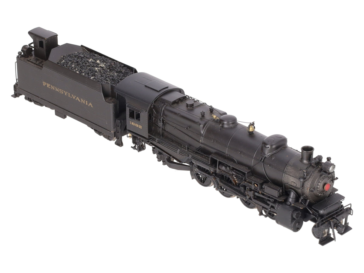 United Scale Models HO Brass Pennsylvania L-1 2-8-2 Steam Loco & Tender- Painted/Box