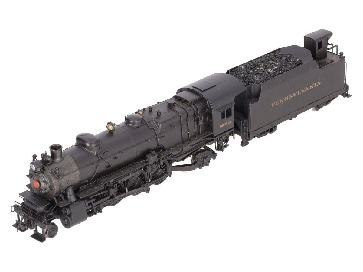 United Scale Models HO Brass Pennsylvania L-1 2-8-2 Steam Loco & Tender- Painted/Box