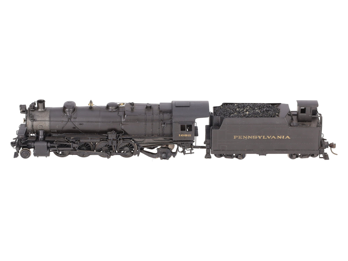 United Scale Models HO Brass Pennsylvania L-1 2-8-2 Steam Loco & Tender- Painted/Box