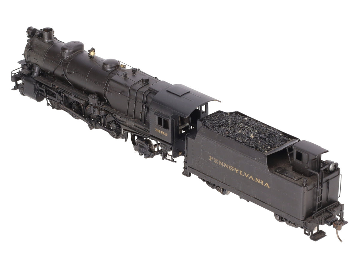 United Scale Models HO Brass Pennsylvania L-1 2-8-2 Steam Loco & Tender- Painted/Box