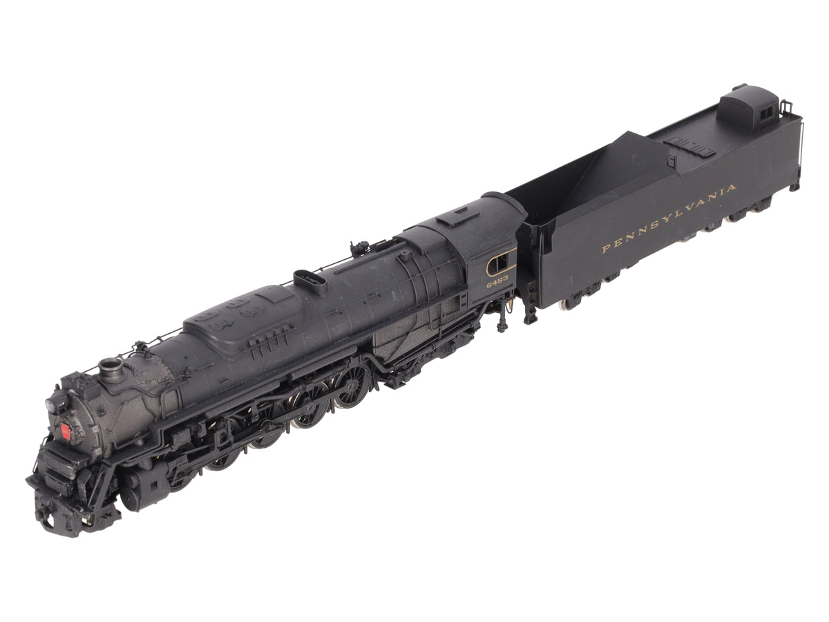 Westside Model Co. HO Scale BRASS J-1 2-10-4 Steam Locomotive & Tender- Painted/Box