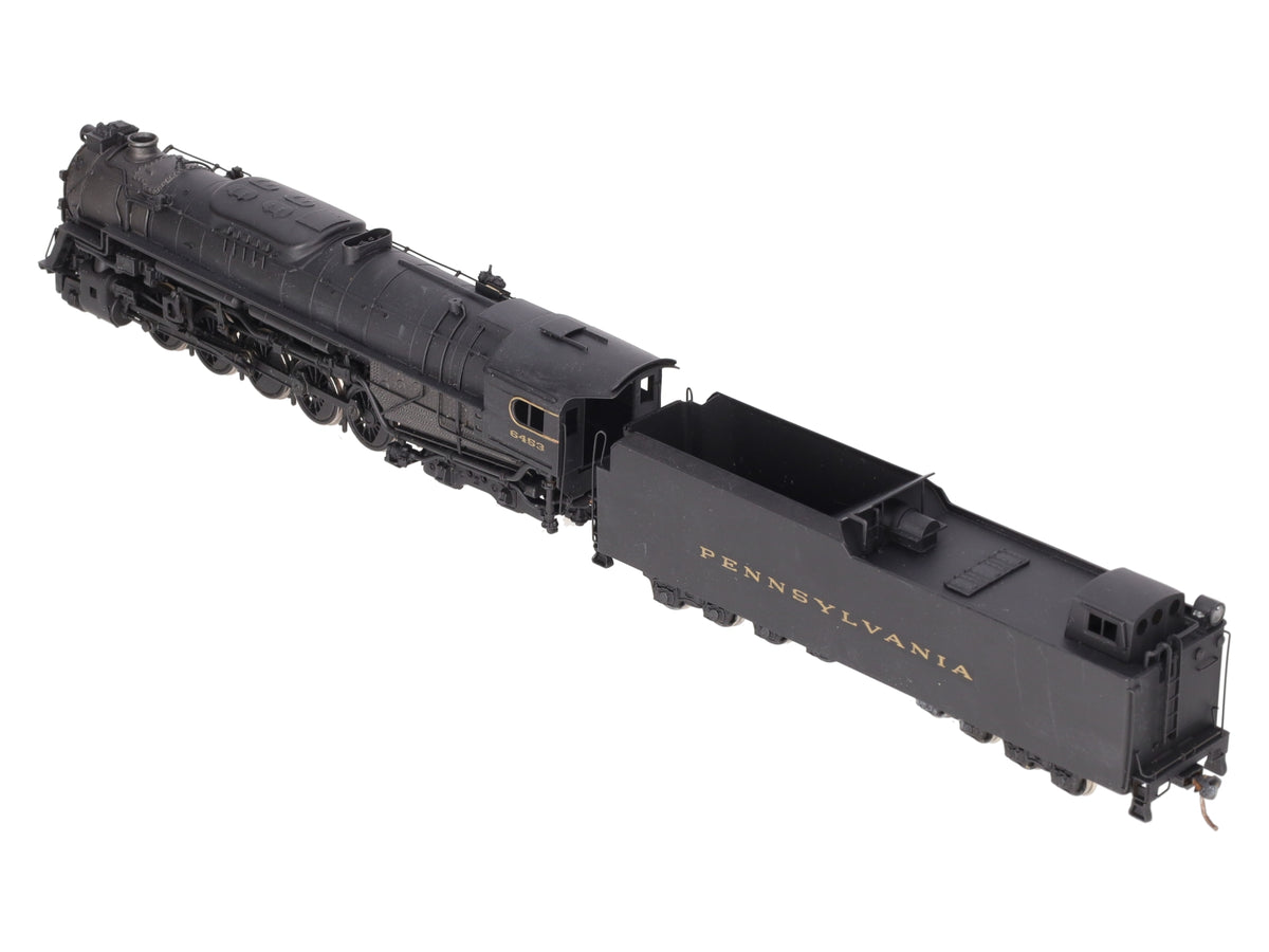Westside Model Co. HO Scale BRASS J-1 2-10-4 Steam Locomotive & Tender- Painted/Box
