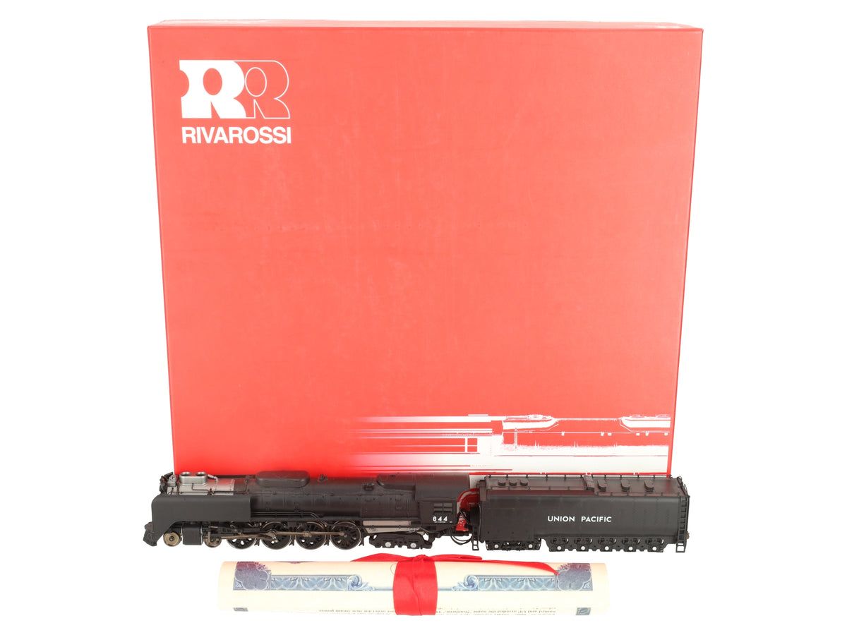 Rivarossi R5471 HO Scale Union Pacific FEF-3 Steam Locomotive And Tender #844 EX/Box