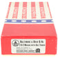 Westside HO BRASS B&O Q-4b 2-8-2 Mikado Steam Locomotive & Tender w/Aux Tender/Box