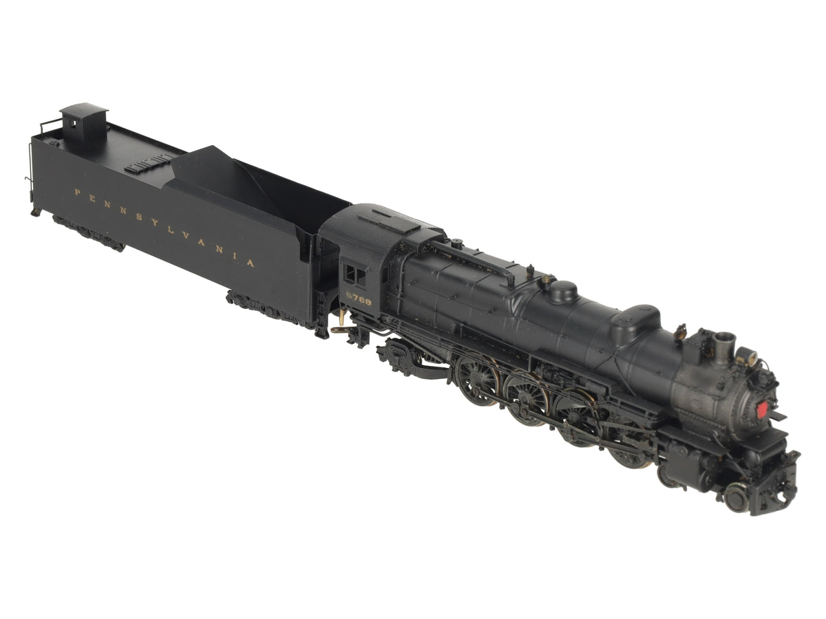Westside Model Co. HO Brass PRR M-1a 4-8-2 Steam Locom & Tender - Painted/Box