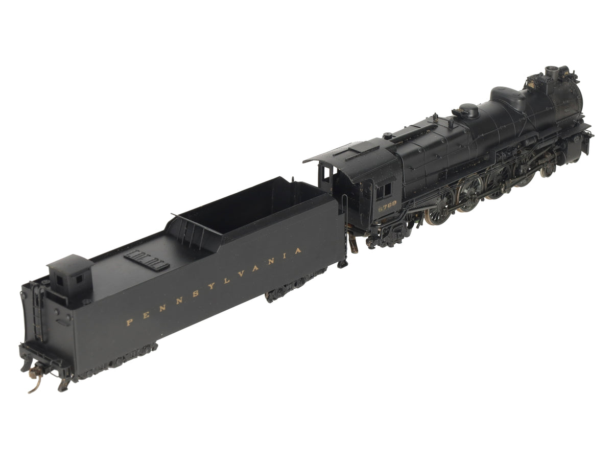 Westside Model Co. HO Brass PRR M-1a 4-8-2 Steam Locom & Tender - Painted/Box