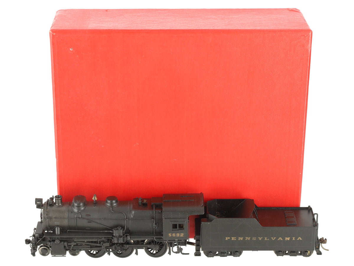 Westside Model Co. HO Brass PRR G-5 4-6-0 Steam Locomotive & Tender - Painted/Box