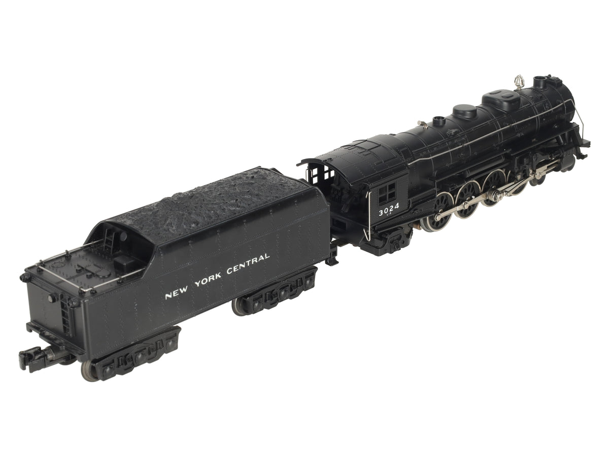 MTH 30-1165-1 O NYC 4-8-2 L3 Mohawk Steam Locomotive & Tender #3024 w/PS2 EX/Box