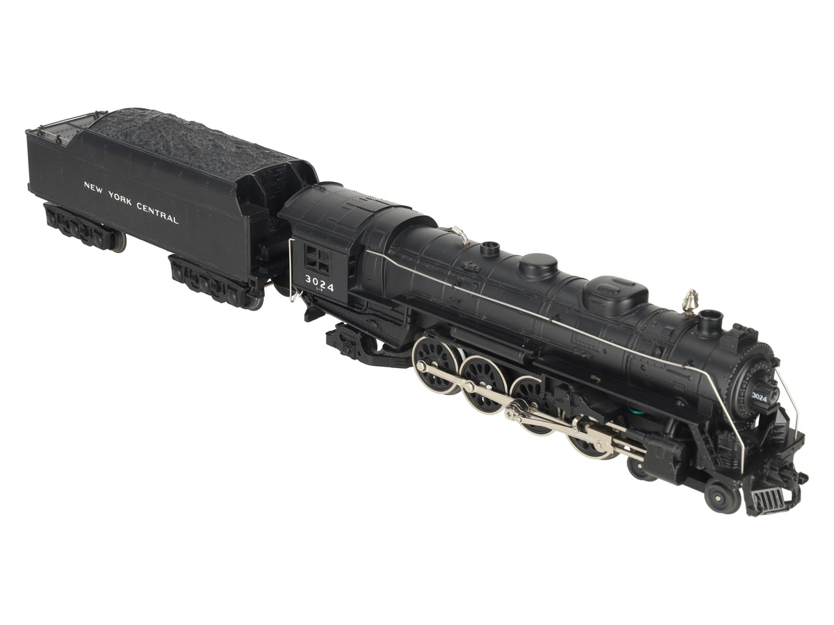MTH 30-1165-1 O NYC 4-8-2 L3 Mohawk Steam Locomotive & Tender #3024 w/PS2 EX/Box
