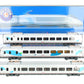 Lionel 6-15584 O Gauge Amtrak Acela Passenger Cars (Set of 3) EX/Box