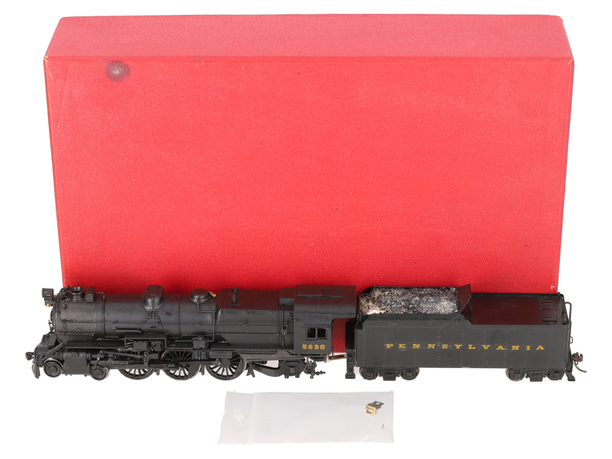 Westside Model Co. HO Scale K-5  BRASS PRR 4-6-2 Steam Loco & Tender- Painted/Box