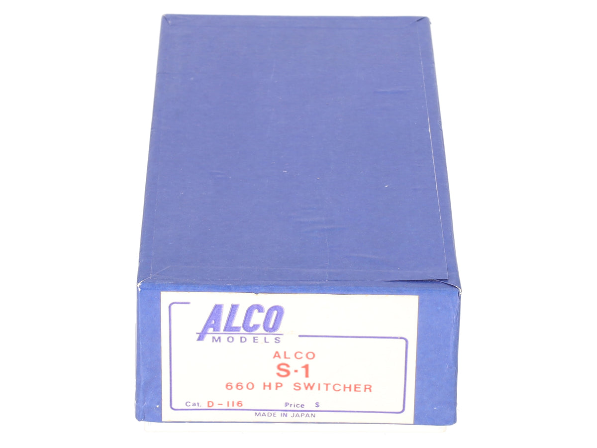 Alco Models D-116 HO Scale Brass S-1 Diesel Switcher - Painted/Box