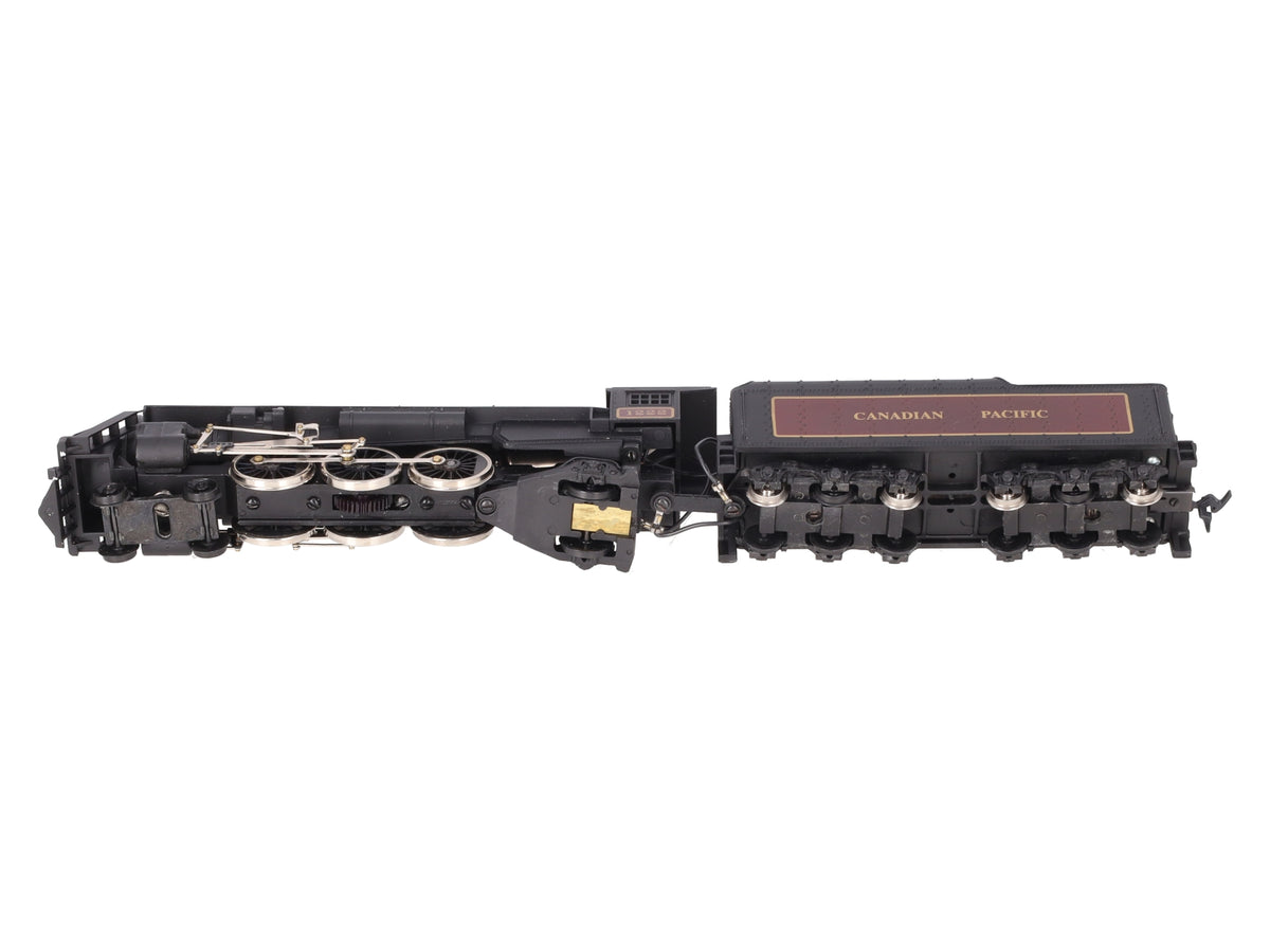 Mantua 349-080 HO Scale Canadian Pacific 4-6-2 Steam Locomotive & Tender #1222 EX/Box