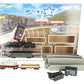 Bachmann 01502 HO Scale Blue Star E-Z App Controlled Electric Starter Train Set VG/Box