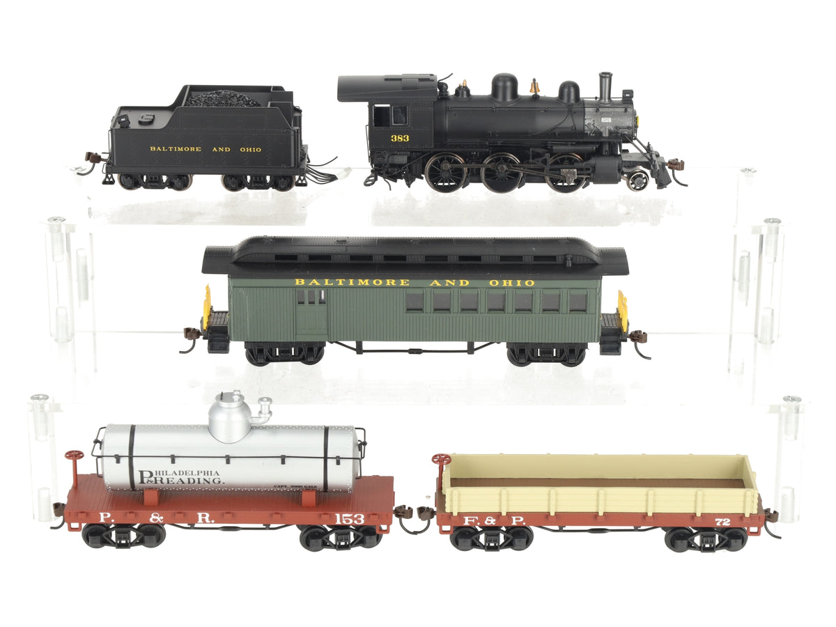 Bachmann 01502 HO Scale Blue Star E-Z App Controlled Electric Starter Train Set VG/Box