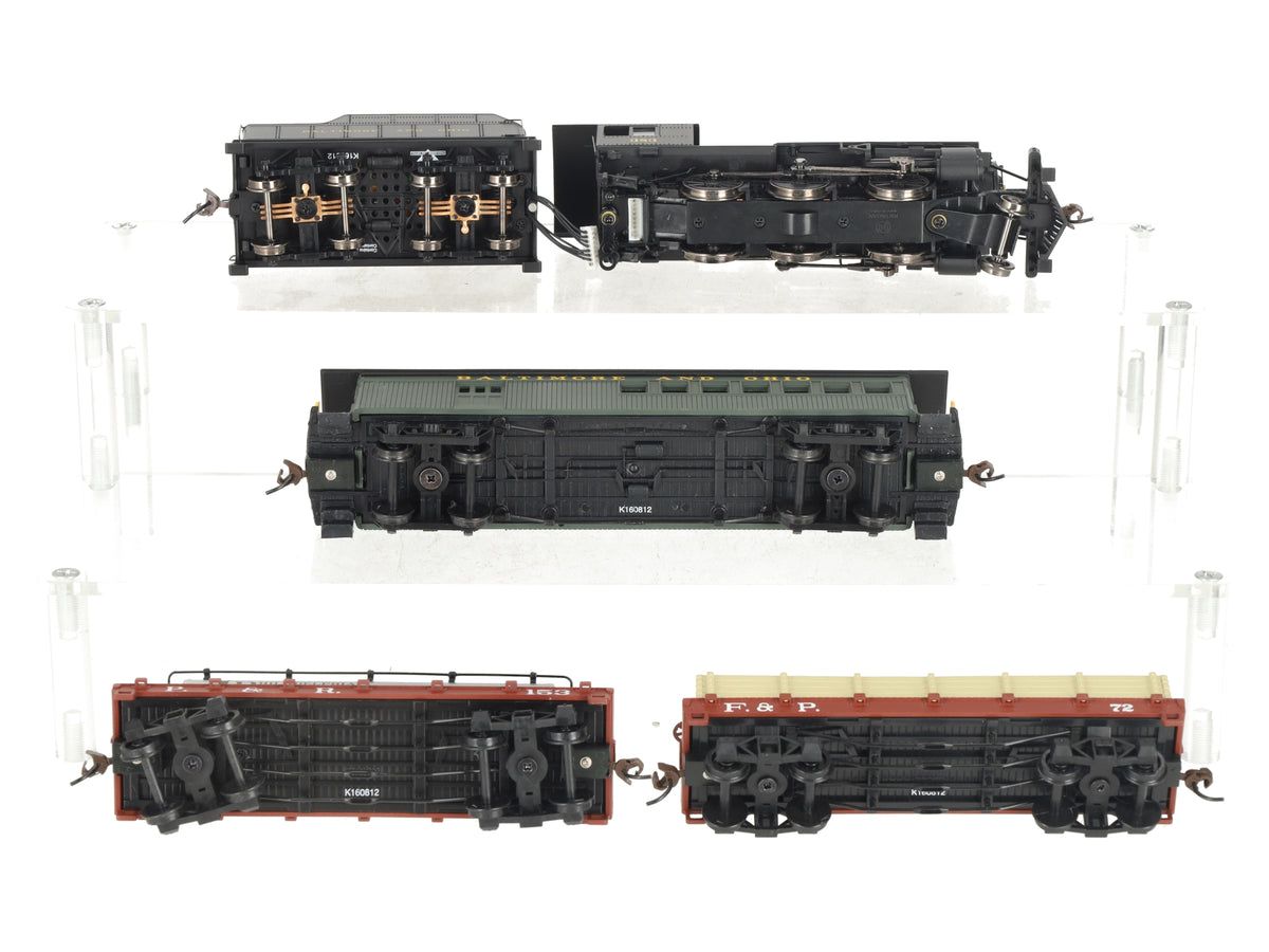 Bachmann 01502 HO Scale Blue Star E-Z App Controlled Electric Starter Train Set VG/Box