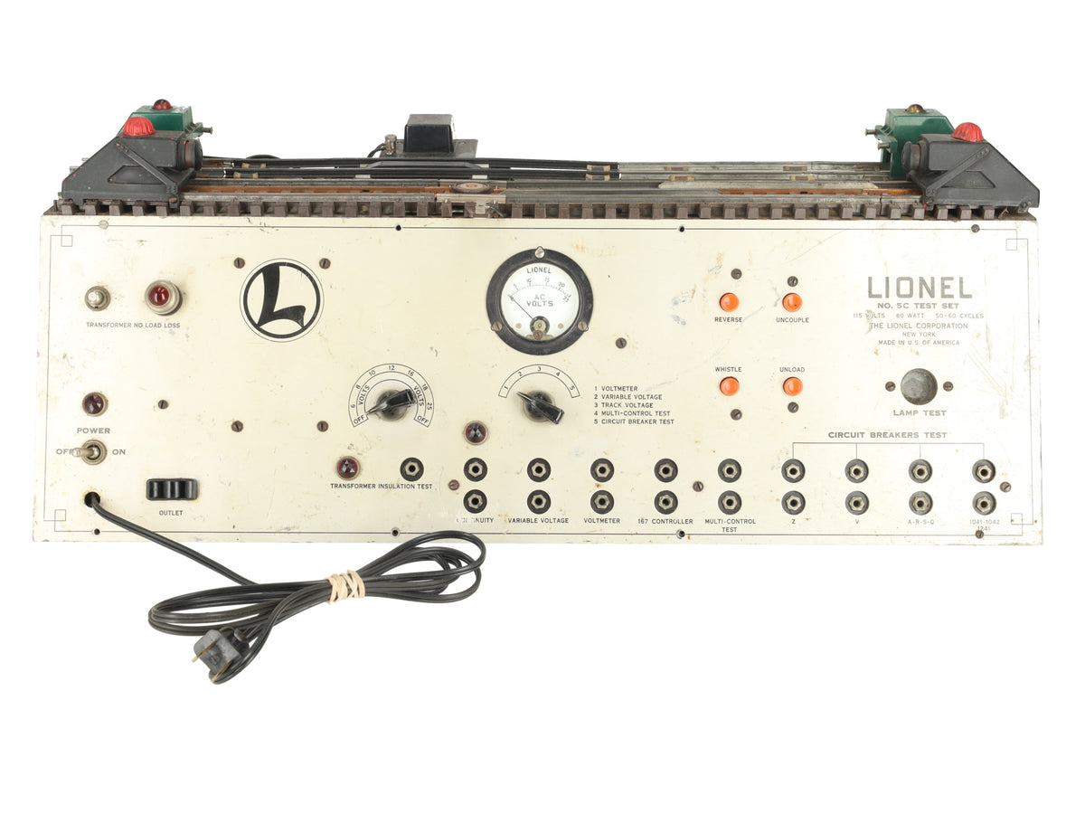 Lionel 5C Vintage O Postwar Service Station Test Set