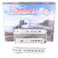 Con-Cor 001-8721 HO Burlington The Zephyr Streamline Motor Train Cars (Set of 3) EX/Box