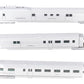 Con-Cor 001-8721 HO Burlington The Zephyr Streamline Motor Train Cars (Set of 3) EX/Box