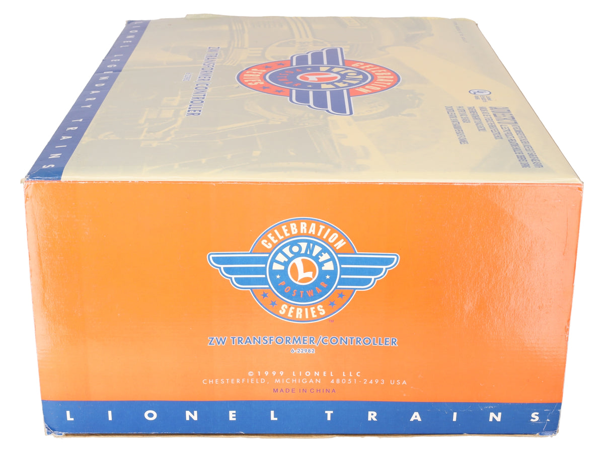 Lionel 6-22982 O Gauge ZW Postwar Celebration Series Controller VG/Box