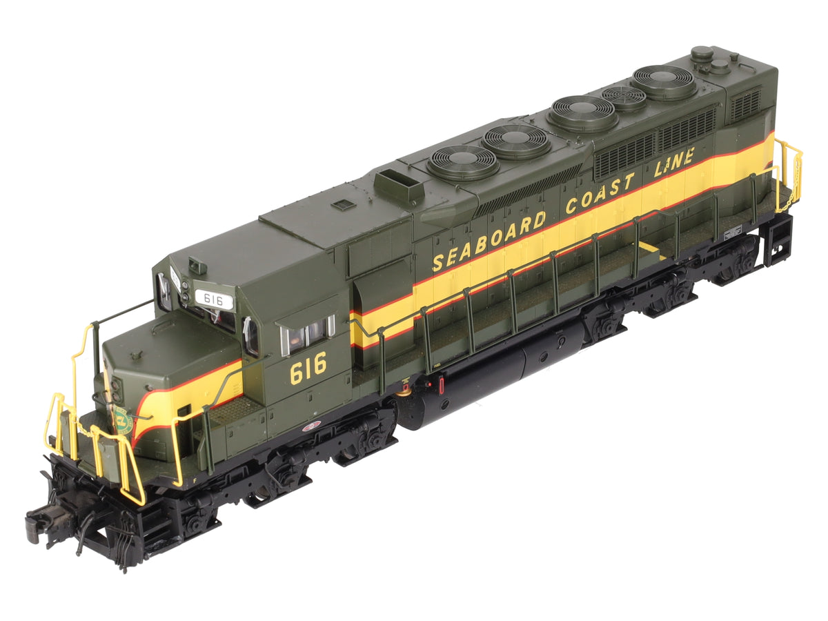 Atlas 6827-1 O Seaboard Coast Line SD35 Diesel Locomotive w/TMCC #616 - 3-Rail VG/Box