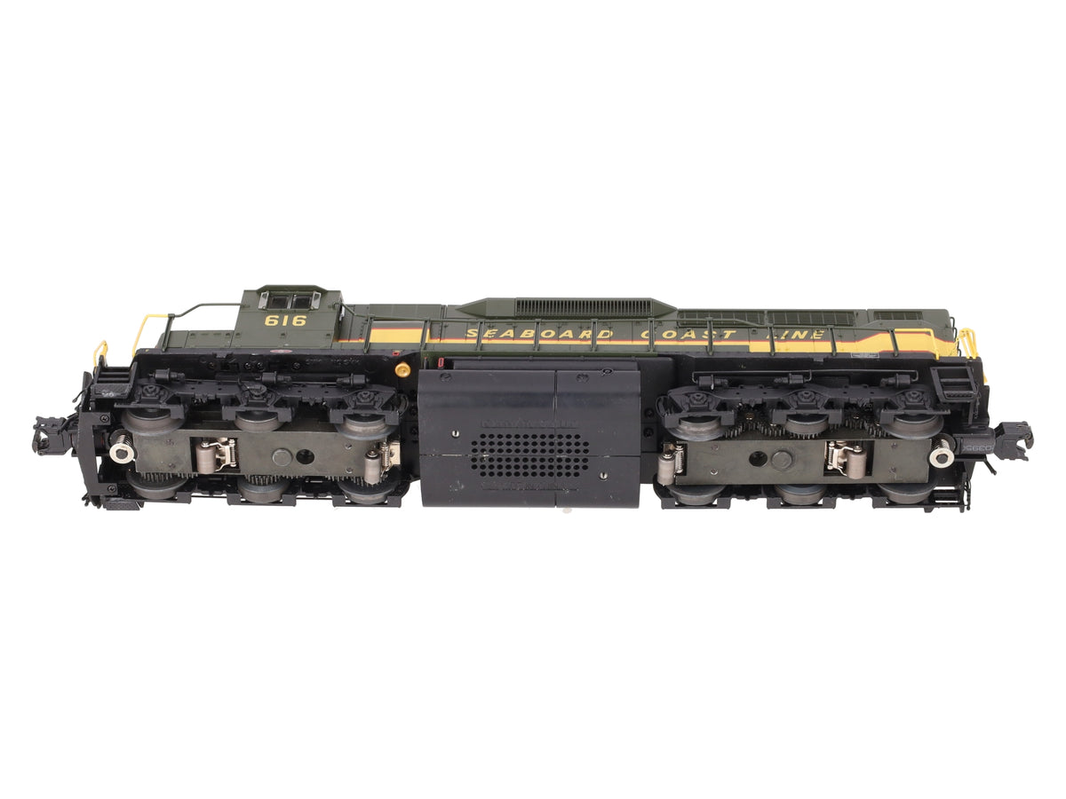 Atlas 6827-1 O Seaboard Coast Line SD35 Diesel Locomotive w/TMCC #616 - 3-Rail VG/Box