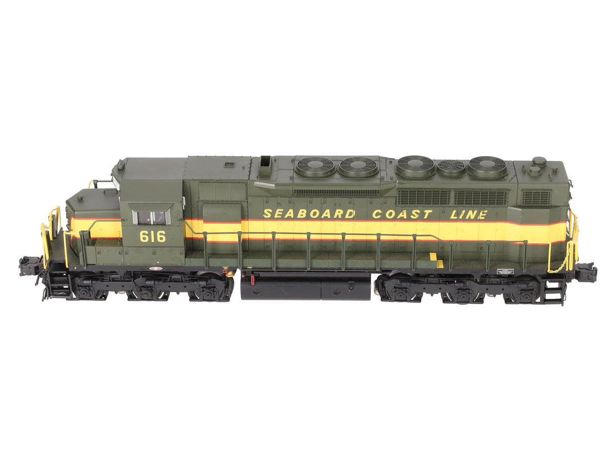 Atlas 6827-1 O Seaboard Coast Line SD35 Diesel Locomotive w/TMCC #616 - 3-Rail VG/Box