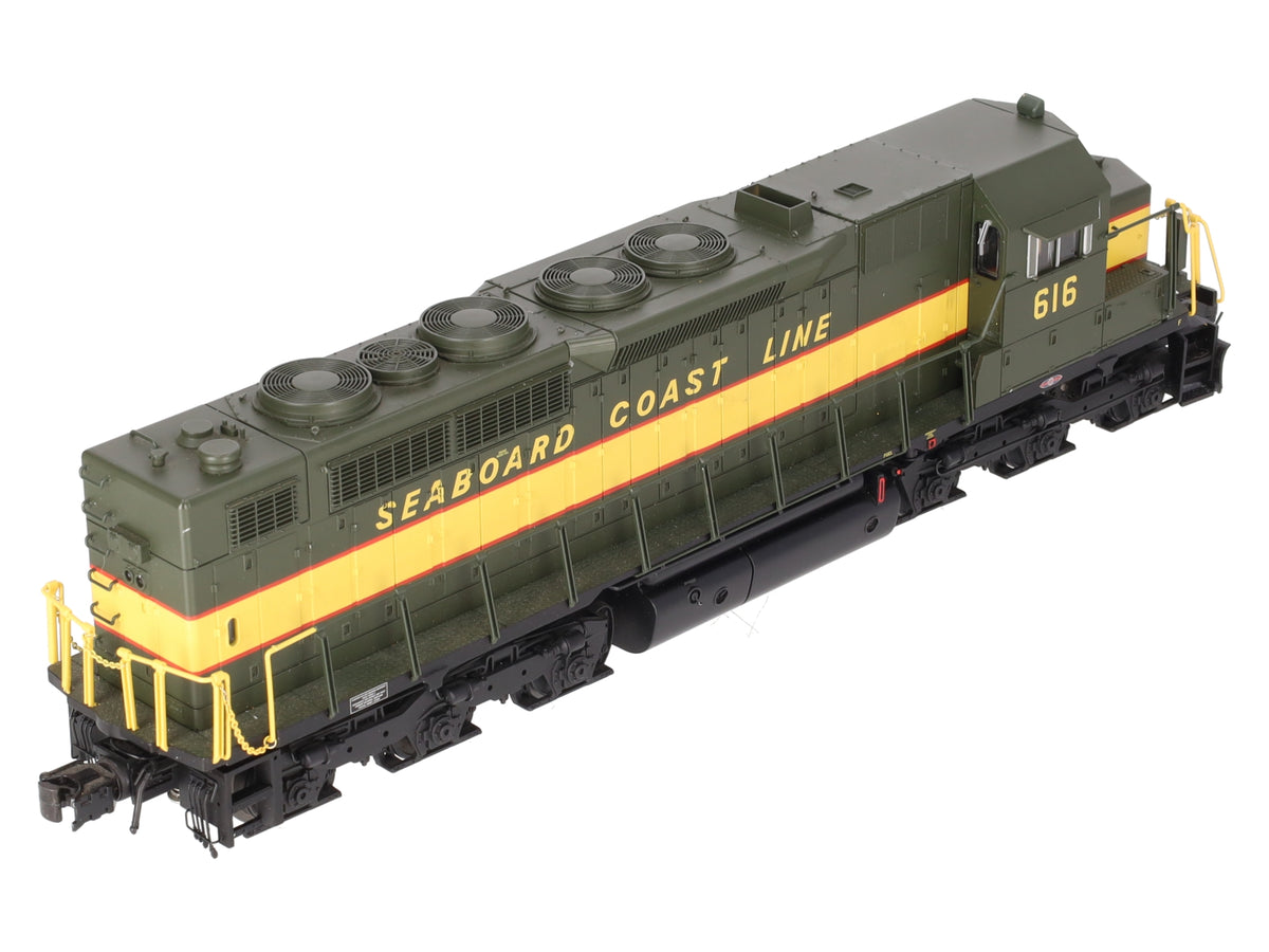 Atlas 6827-1 O Seaboard Coast Line SD35 Diesel Locomotive w/TMCC #616 - 3-Rail VG/Box